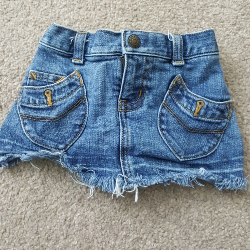 Girls Ralph Lauren jean skort sz 12 months